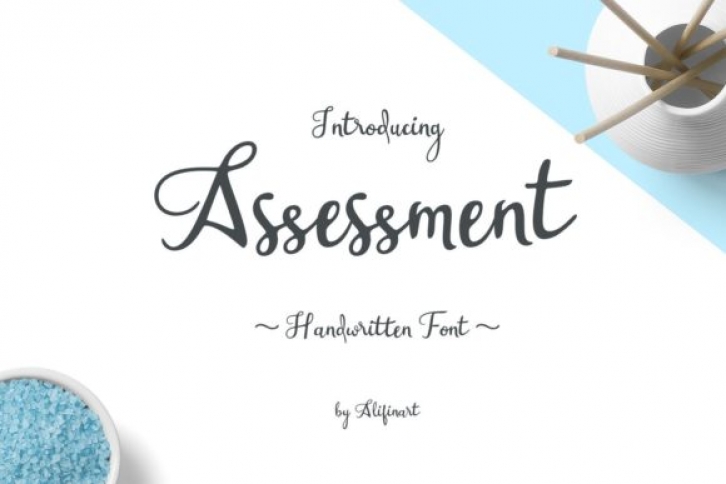 Assessment Font Download