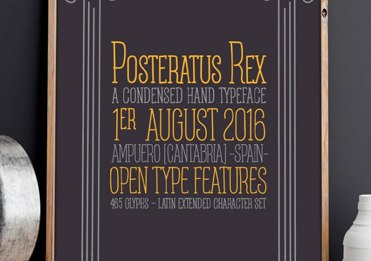 Posteratus Rex Font Download