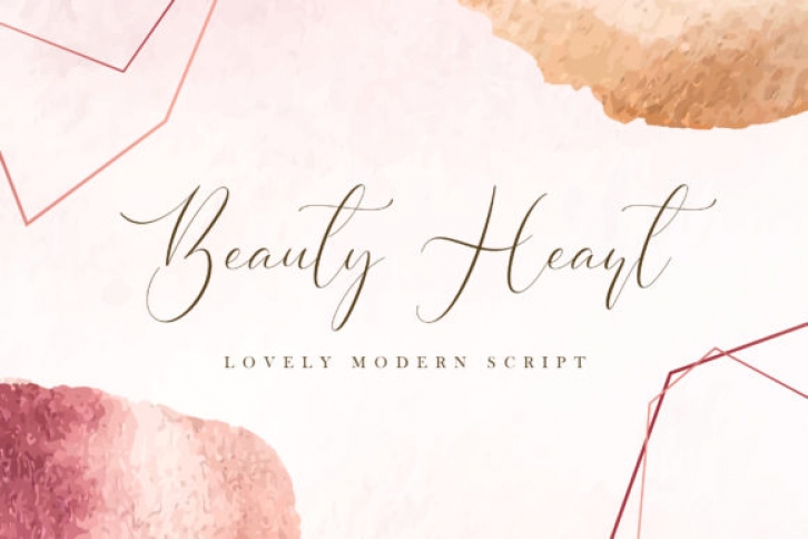 Beauty Heart Font Download