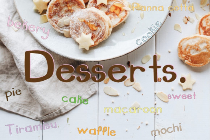 Dessert Font Download