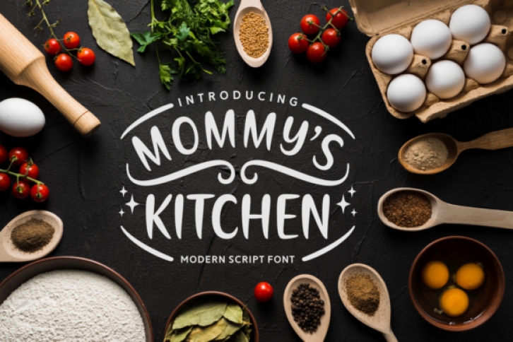 Mommy's Kitchen Font Download