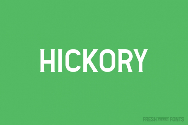 Hickory Font Download