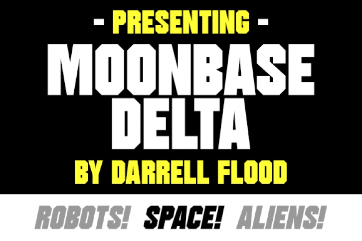 Moonbase Delta Font Download