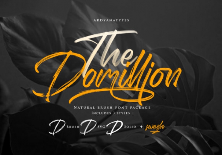 Domillion Font Download