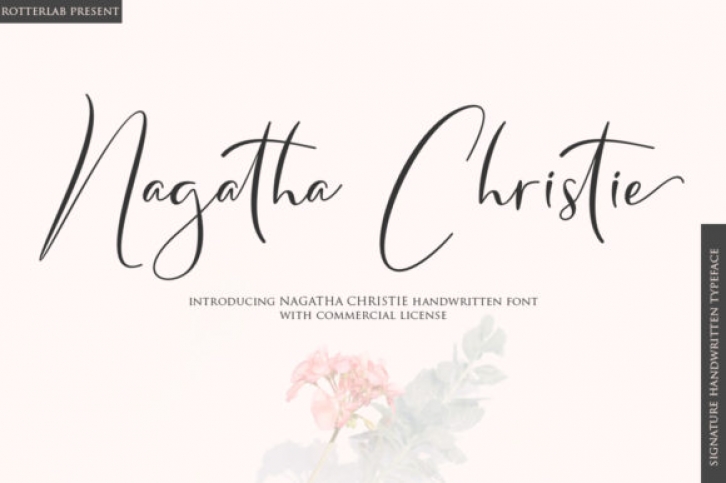 Nagatha Christie Font Download