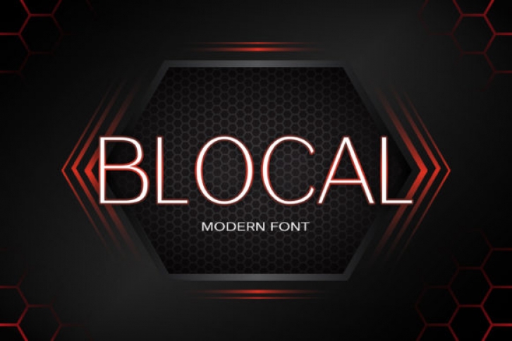 Blocal Font Download