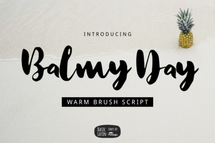 Balmy Day Font Download