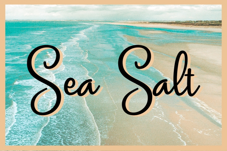 Sea Salt Font Download