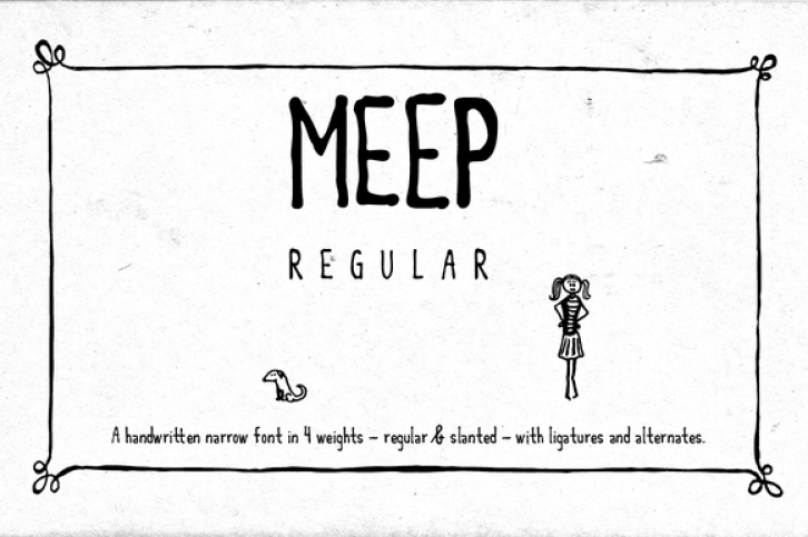 Meep Regular Font Download