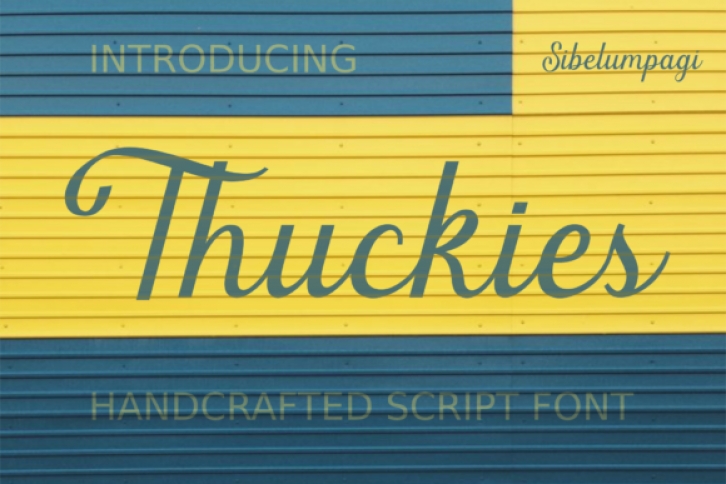 Thuckies Font Download