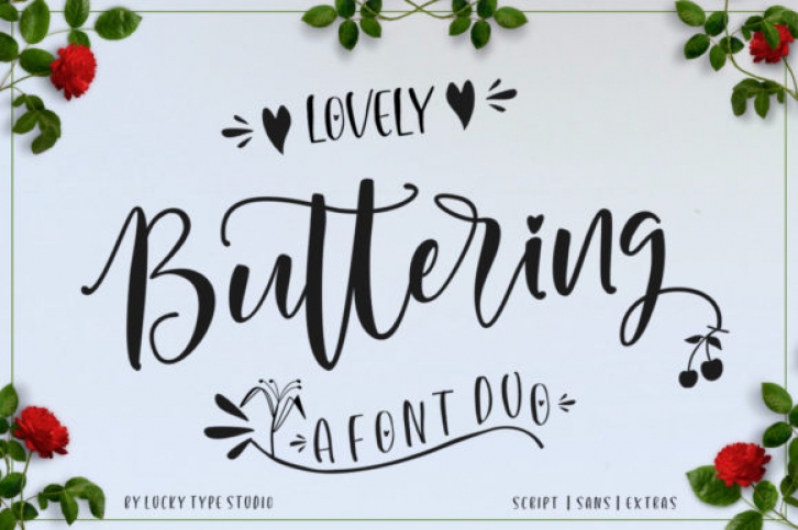 Lovely Buttering Font Download