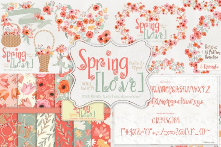 Spring Love Font Download