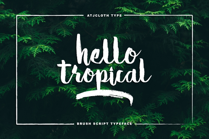 Hello Tropical Font Download