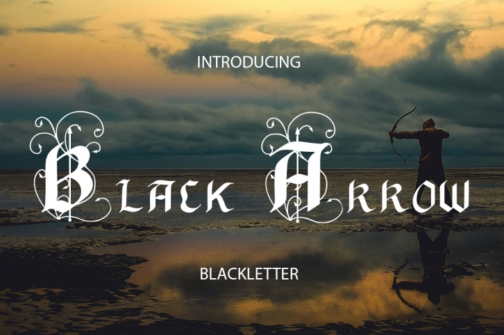 Black Arrow Font Download