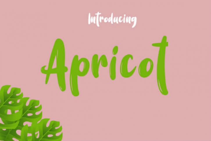 Apricot Font Download