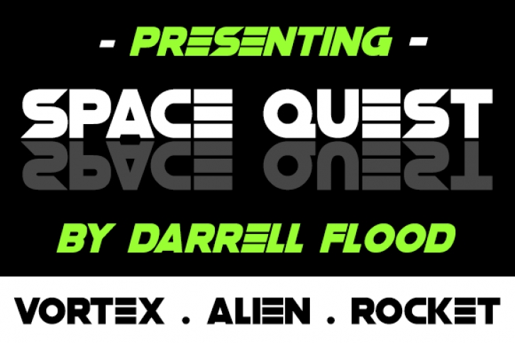 Space Quest Font Download