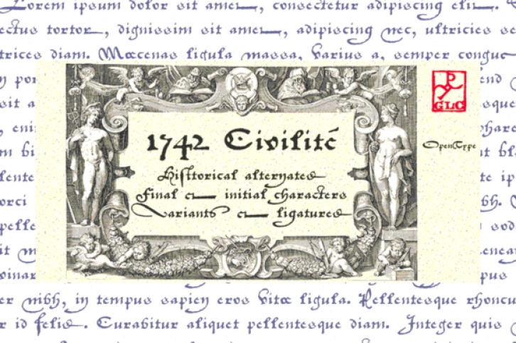 1742 Civilite Font Download