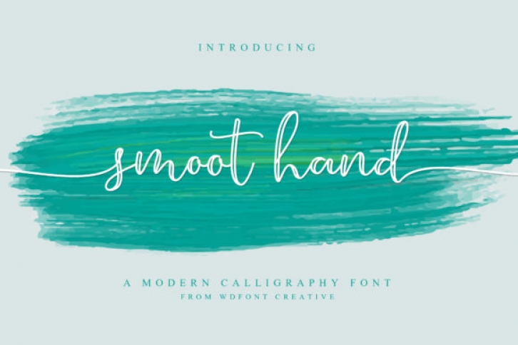 Smoot Hand Font Download