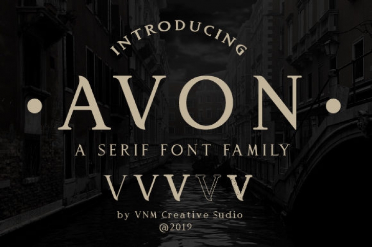 Avon Font Download