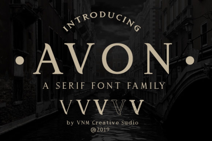 Avon Font Download