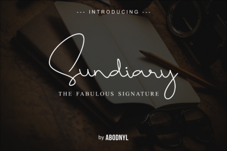 Sundiary Font Download