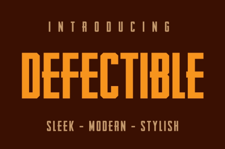 Defectible Font Download