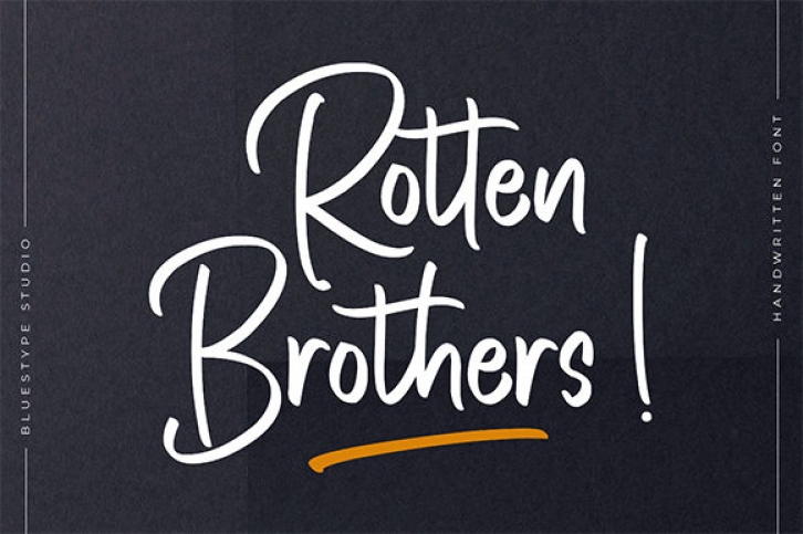 Rotten Brothers Font Download