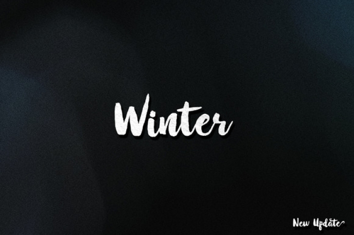 Winter Brush Font Download
