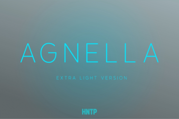 Agnella Extra Light Font Download
