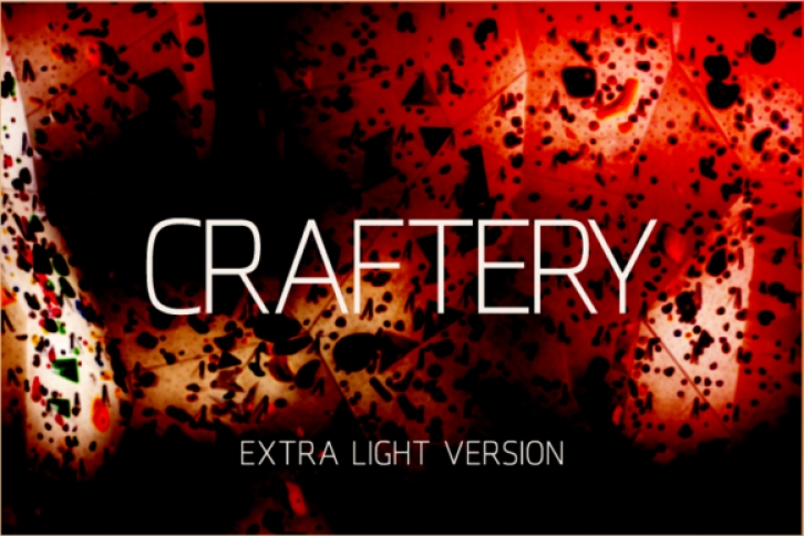 Craftery Extra Light Font Download