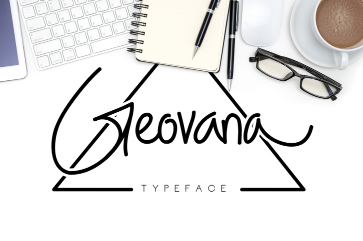 Geovana Signature Typeface Font Download