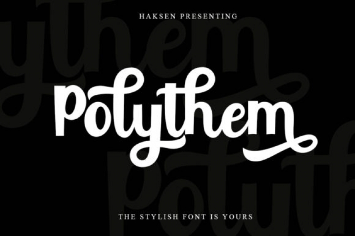 Polythem Font Download