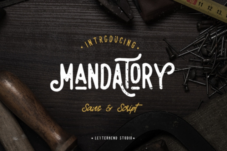 Mandatory Duo Font Download