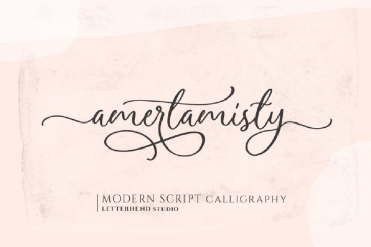 Amerta Misty Script Font Download