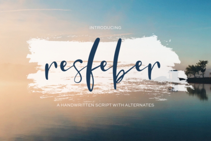 Resfeber Script Font Download
