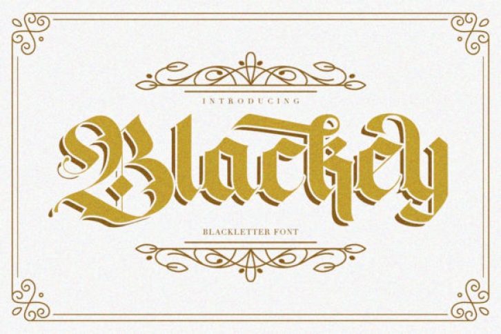 Blackey Font Download