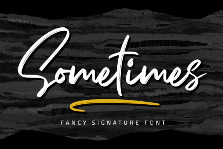 Sometimes Font Download