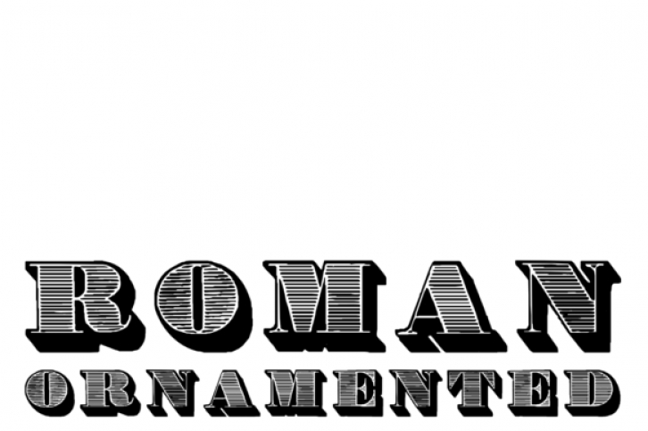 Roman Ornamented Font Download