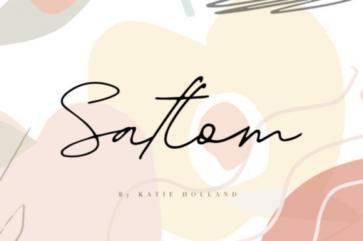 Satlom Font Download