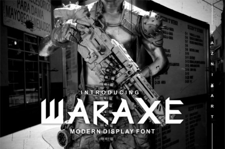 Waraxe Font Download