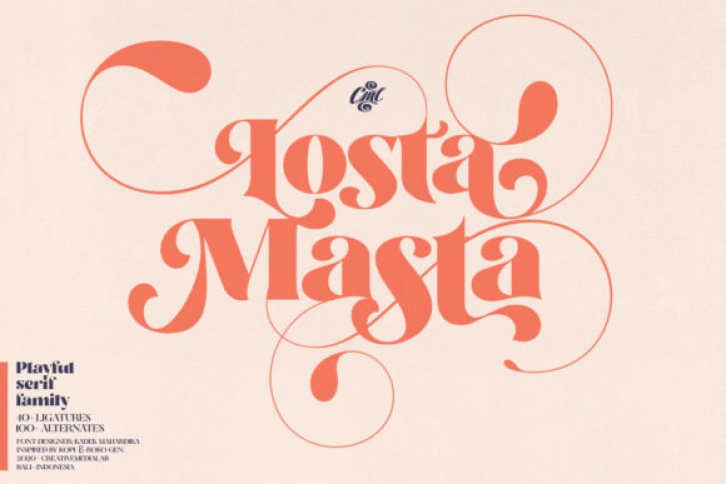 Losta Masta Font Download