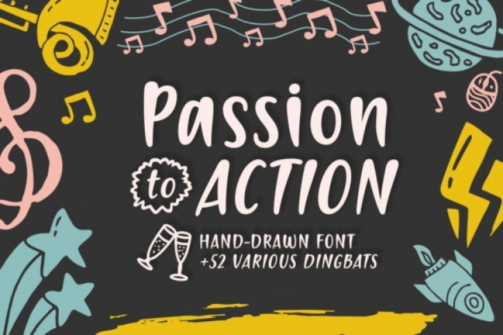 Passion to Action Font Download