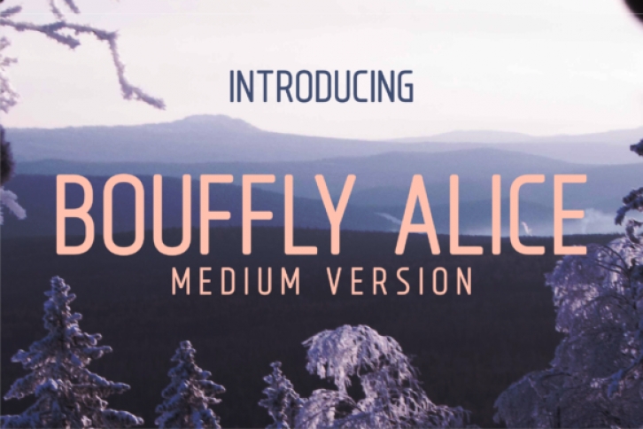 Bouffly Alice Medium Font Download
