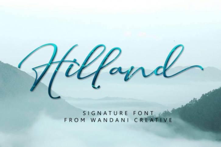 Hilland Font Download