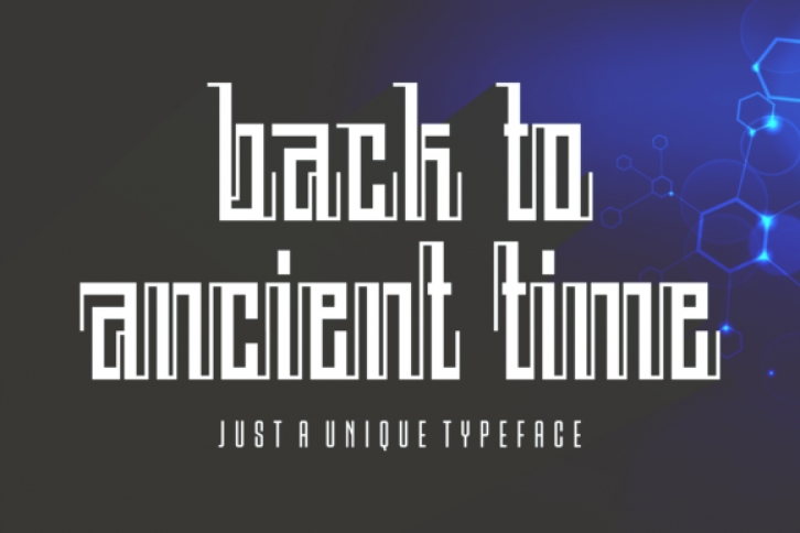 Back To Ancient Time Font Download