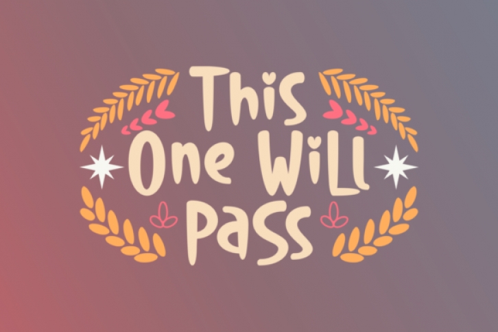 This One Will Pass Font Download
