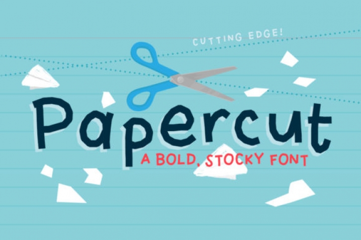 Papercut Font Download