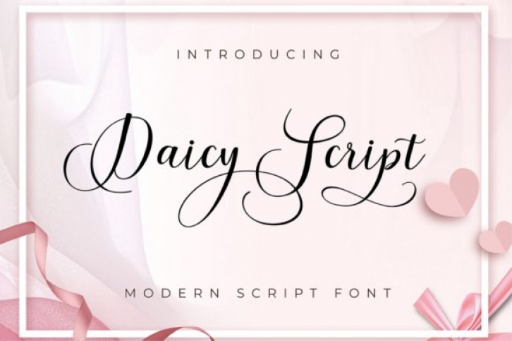 Daicy Script Font Download
