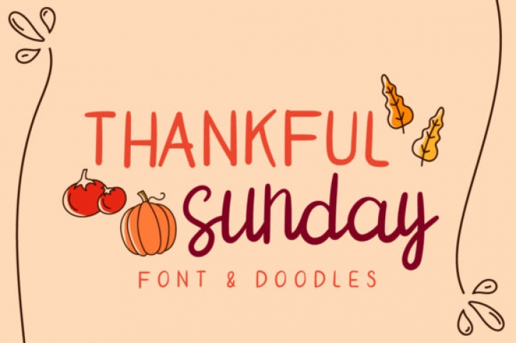 Thankful Sunday Font Download