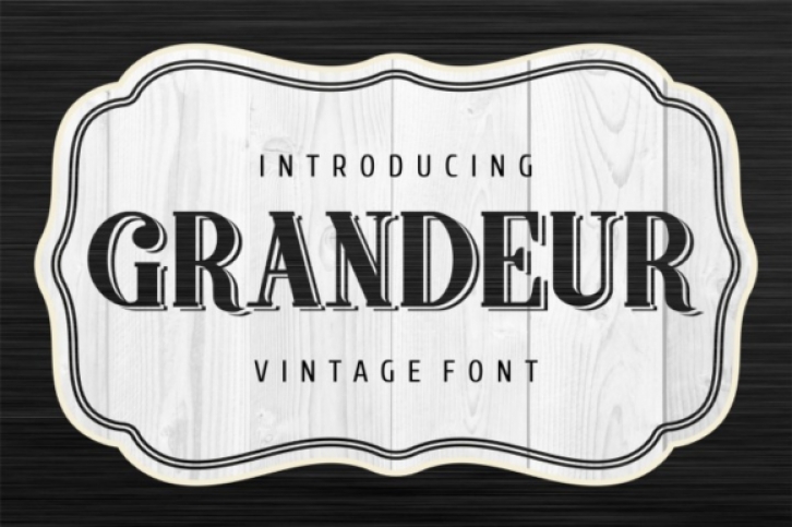 Grandeur Font Download